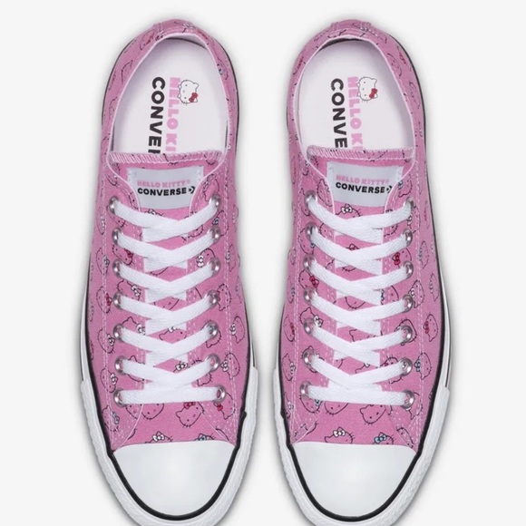 NWOB CONVERSE X HELLO KITTY WOMEN SIZE 10.5 - Picture 4 of 7